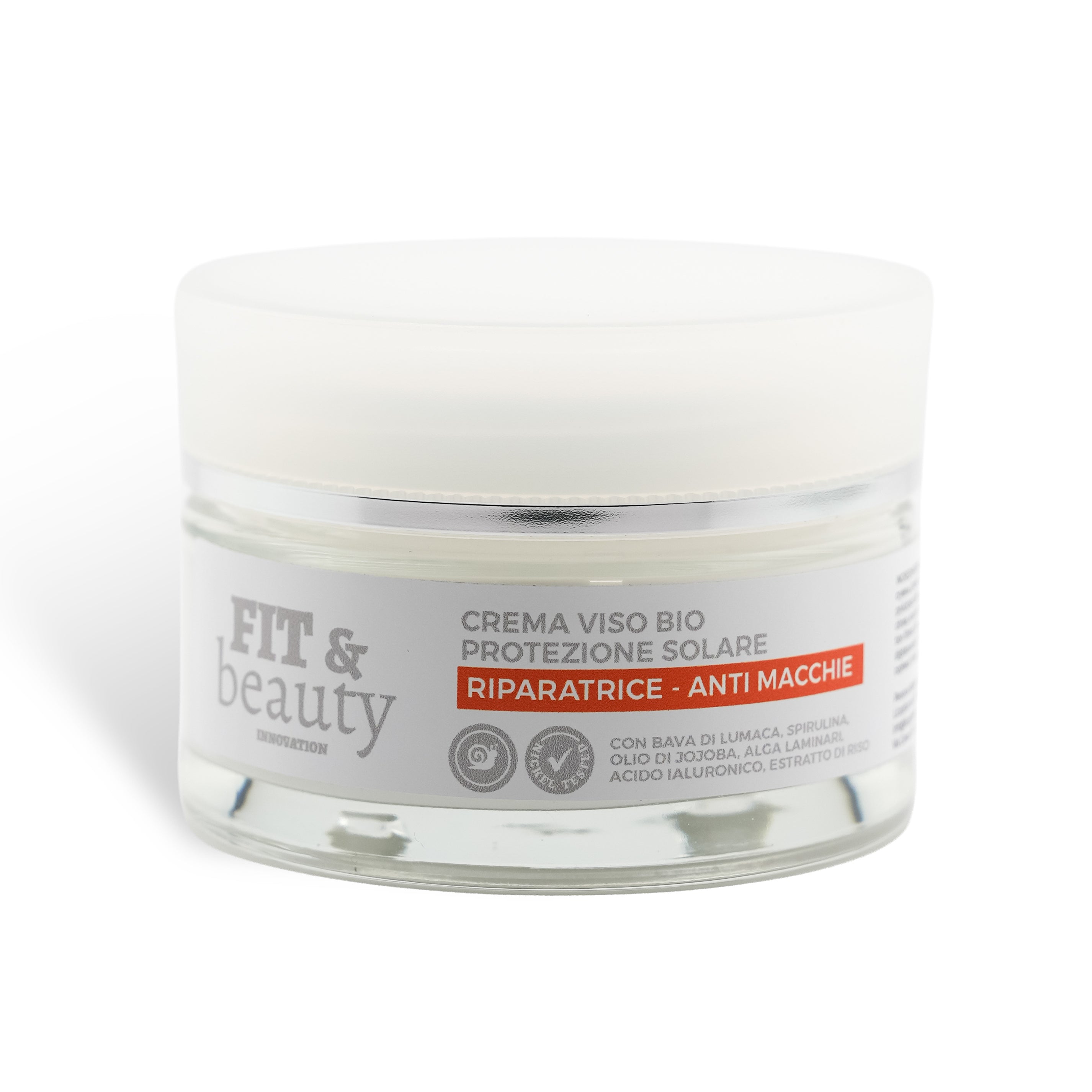 CREMA VISO BIO PROTEZIONE SOLARE  RIPARATRICE ANTI MACCHIE SPF15